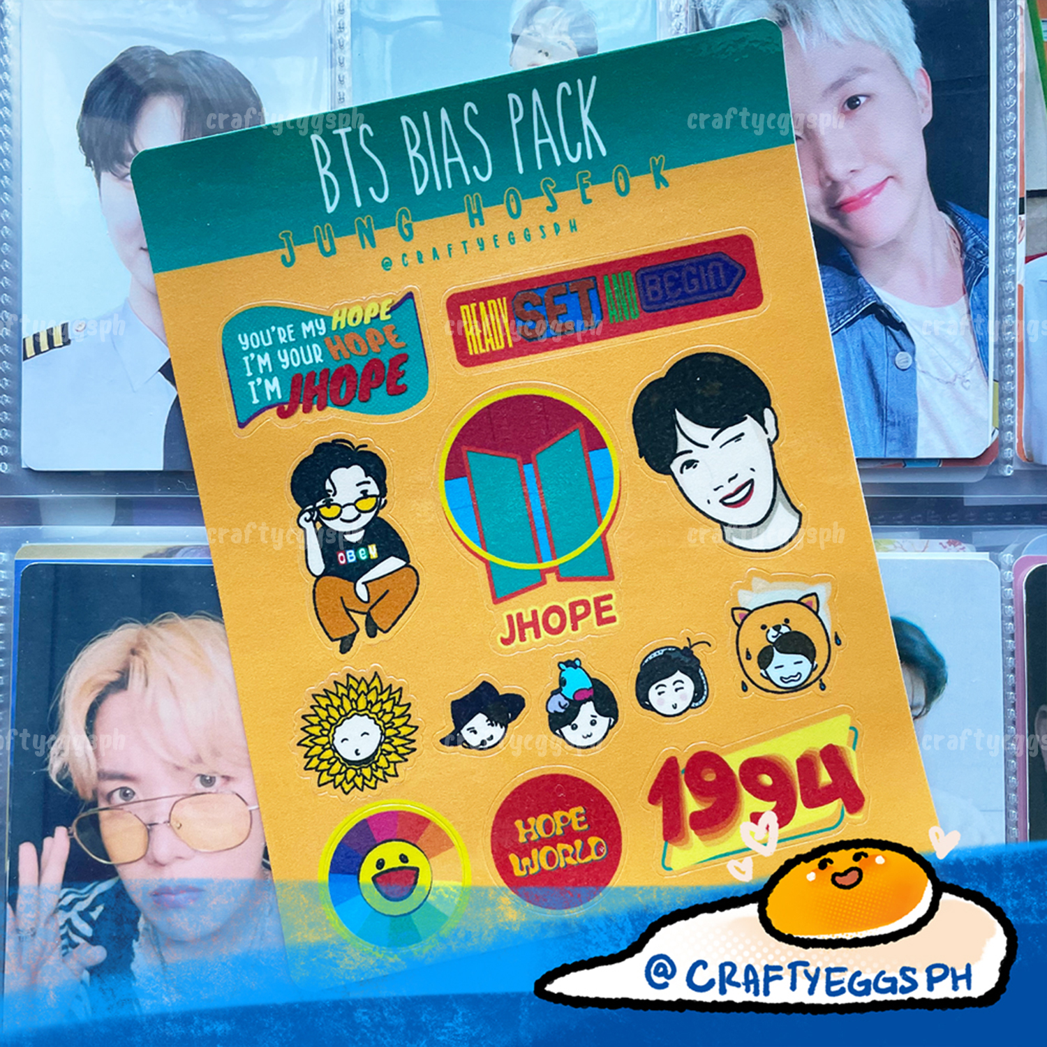 BTS Bias Sticker Pack | Lazada PH