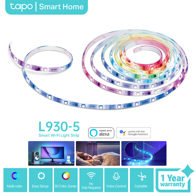 TP-Link Tapo, Tapo L930 Smart Wi-Fi Light Strip Multicolor