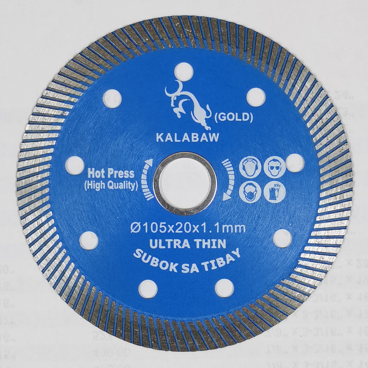 10 Pack 4 Inch Indestructible Disc For 4-1/2 Angle Grinder Ultra Thin Diamond Cutting Wheel Cutting Everything Seconds Circular Saw Blades Ceramic Tile M - View #2