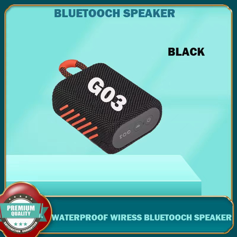 GO 3 / GO3 Portable Waterproof Wireless Bluetooth Speaker Wireless Bluetooth Speakers volume