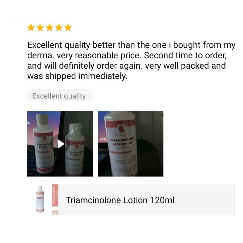 Triamcinolone Lotion 120ml Lazada PH