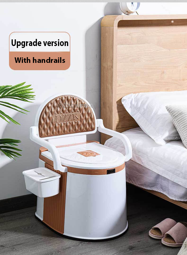 Portable Men ToiletChairfor Elderly Potty Chair for Adults for The