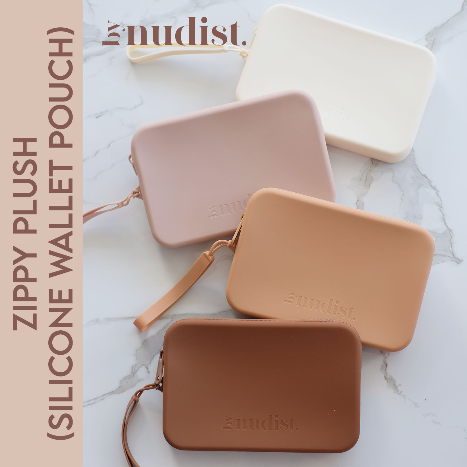 BY NUDIST ZIPPY PLUSH SILICONE ZIPPER POUCH Lazada PH