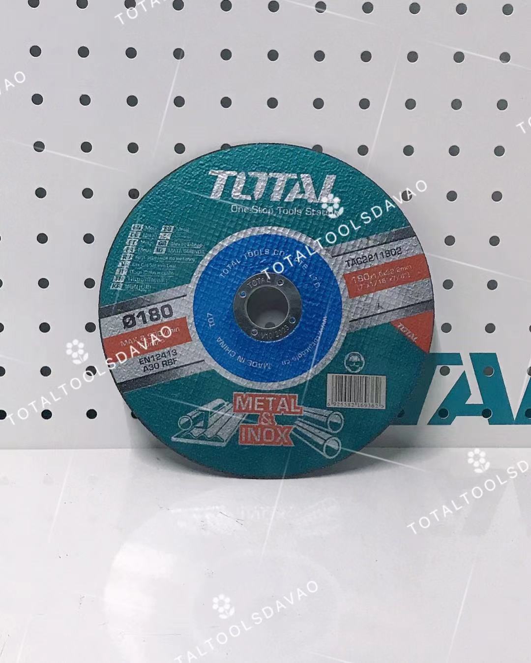 TOTAL Abrasive metal cutting disc 7" TAC2211802 Lazada PH