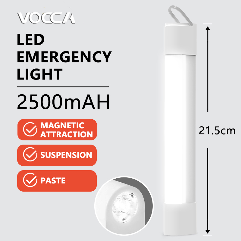 Vocca LED Light Emergency Rechargeable 30W 50W 80W USB Emergency Light Wireless Multifunction Light for Outdoor Camping Three-speed Dimming Tube Light 3 High Quality | Lazada PH