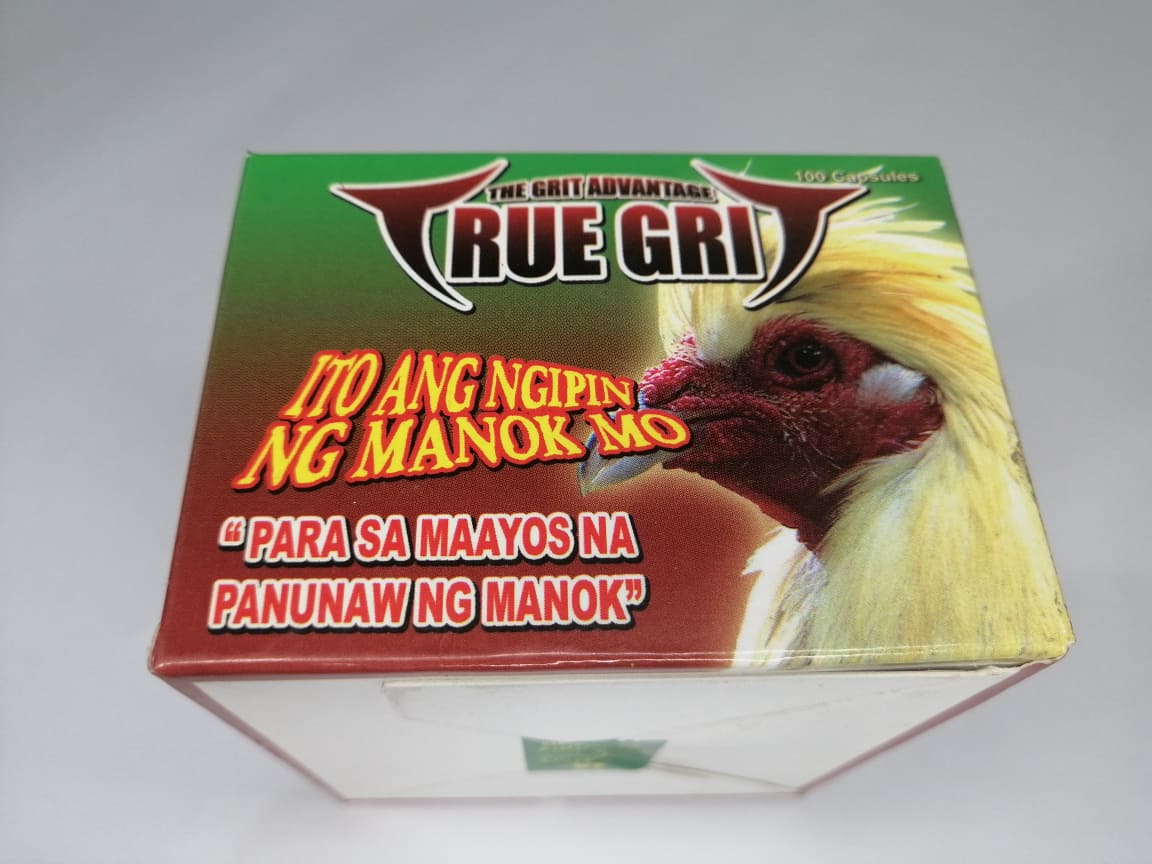 [VETKLIX] 10Capsule TRUE GRIT for Fighting Cocks GAMEFOWL