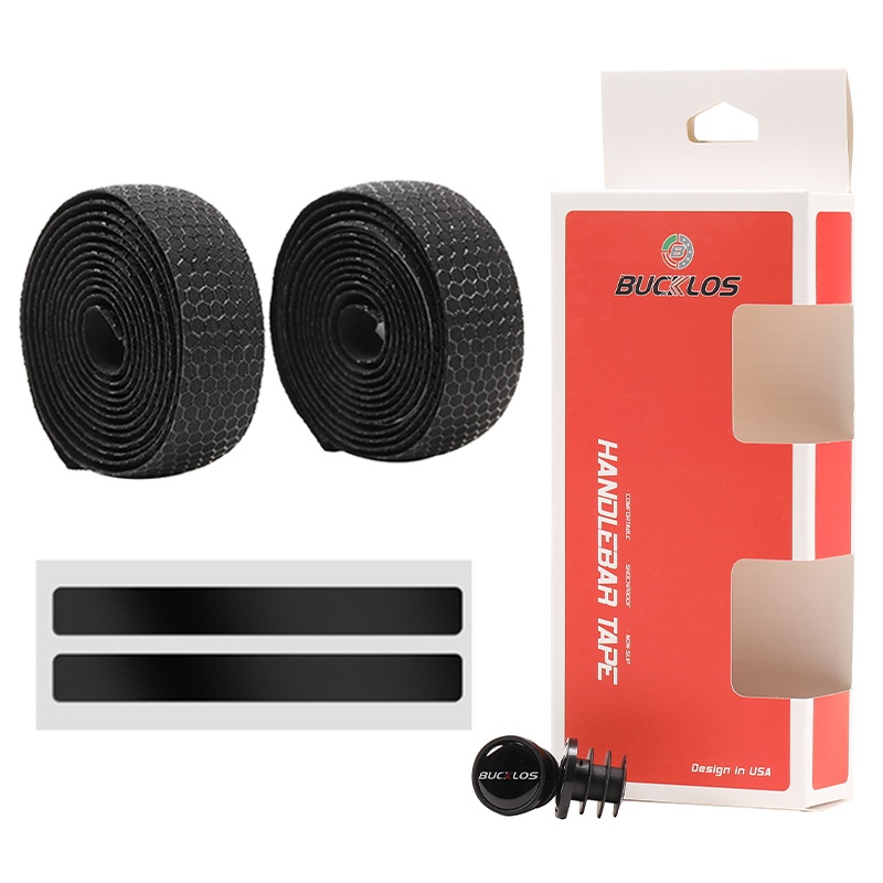 BUCKLOS Road Bike Tapes Professional Soft PU/EVA Handlebar Tapes Non
