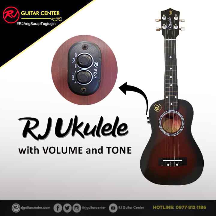 RJ Basics Ukulele with Volume Tone Assorted Color Lazada PH