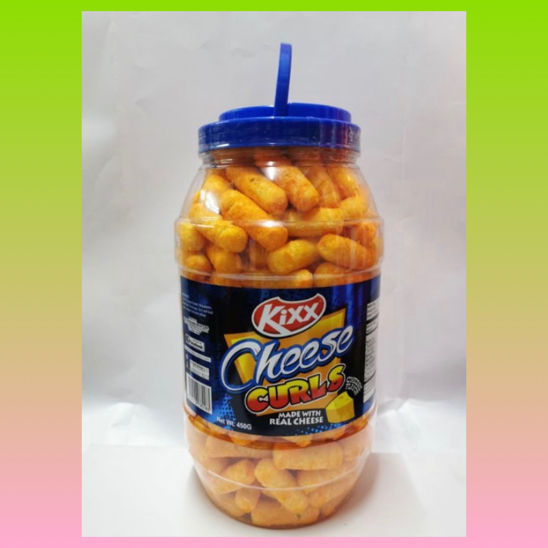 Kixx Cheese Curls Jar Lazada PH