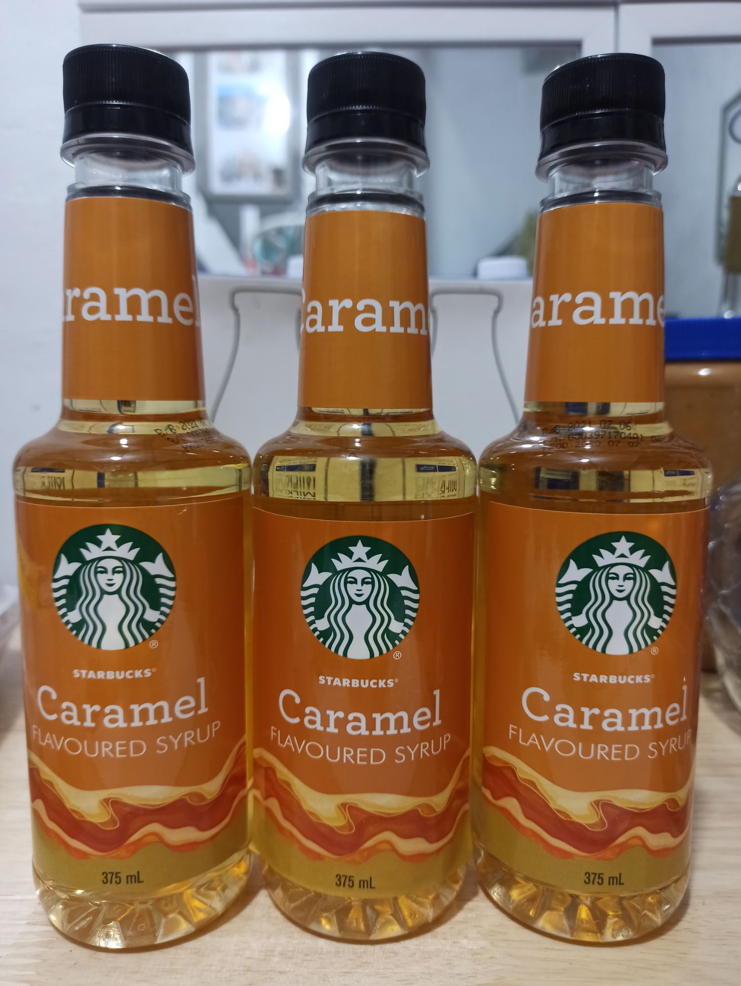 Starbucks Flavored Syrup 375ml Caramel Lazada PH