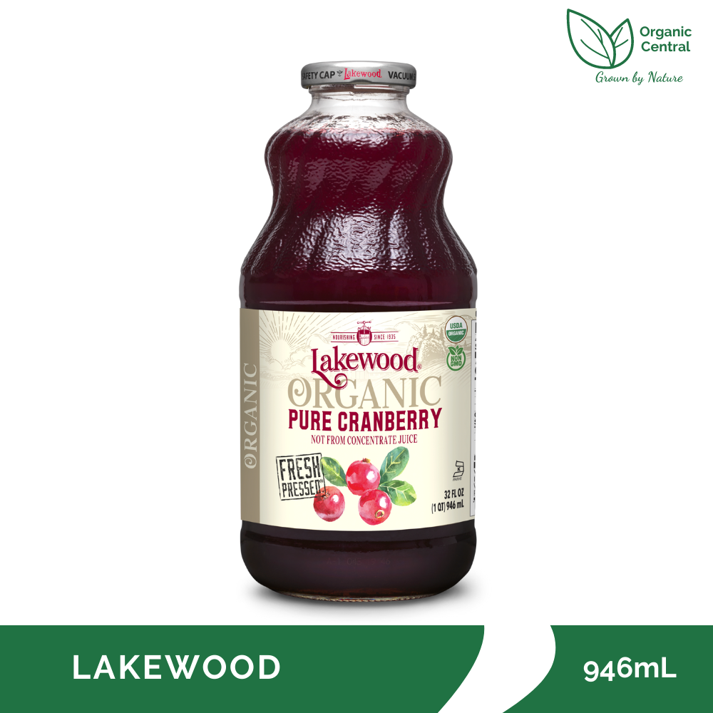 Lakewood Organic Pure Cranberry Juice 946mL Lazada PH
