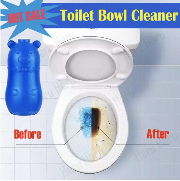 Toilet Bowl Flush Cleaner Blue Bubble Toilet Cleaner Magic Automatic