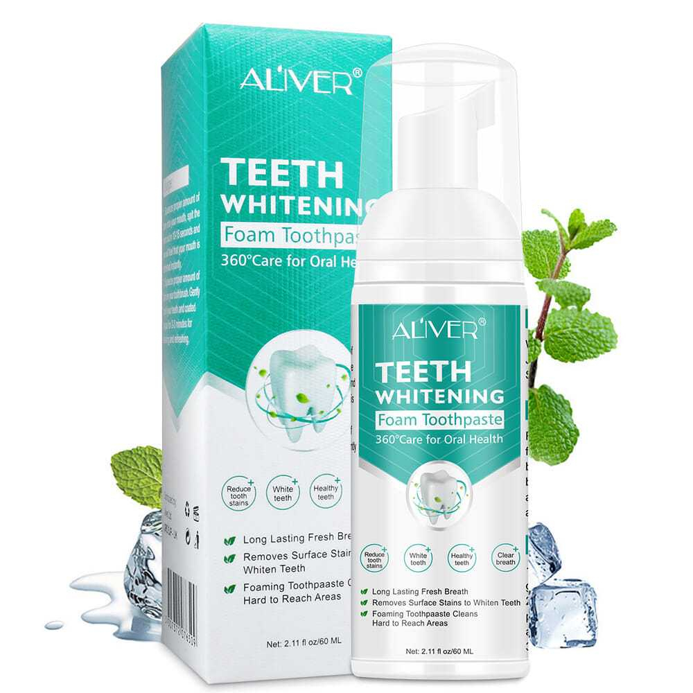 ALLinALL.mart BUY 1 TAKE 1 ALIVER Teeth Whitening Mousse Toothpaste