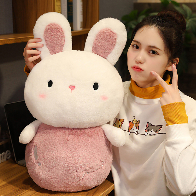 SOFTLIFE Bunny Plush Toy Girl Sleeping Pillow Doll Doll Doll Sweetheart Tomato Bunny Girl Gift