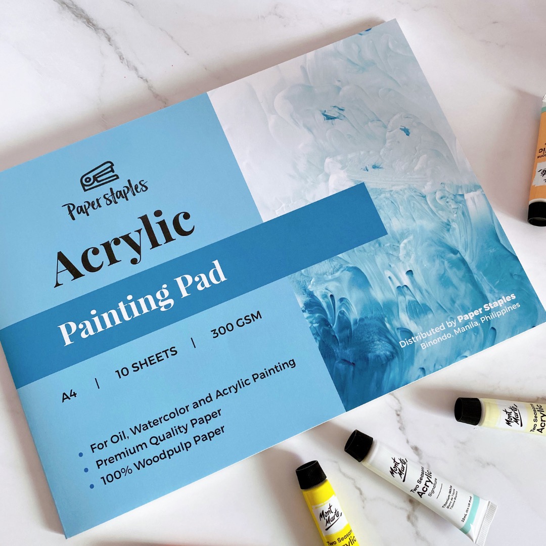 Acrylic Painting Pad 300gsm [A4 Size] Lazada