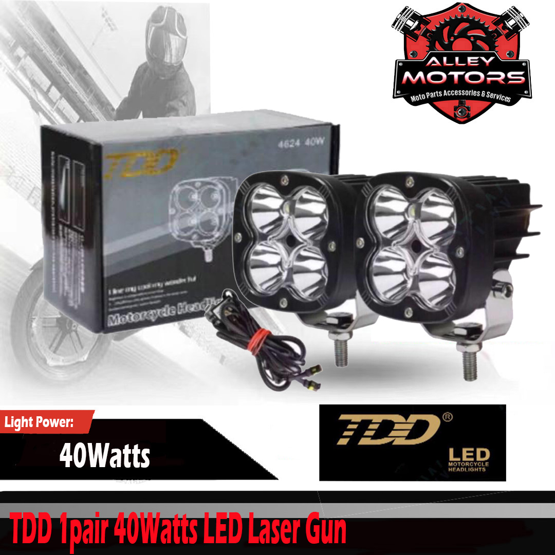 Original TDD 1pair 40Watts LED Laser Gun By Alley Motors Lazada PH
