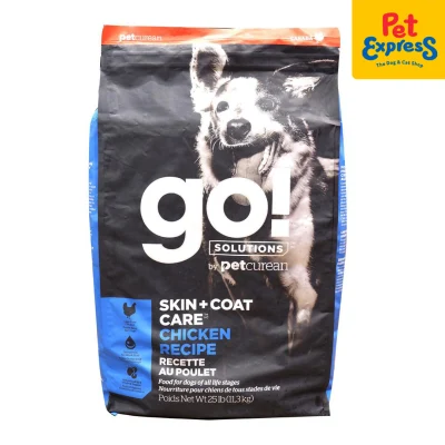 Go! Solutions Skin and Coat Care Chicken Recipe Dry Dog Food 25lbs