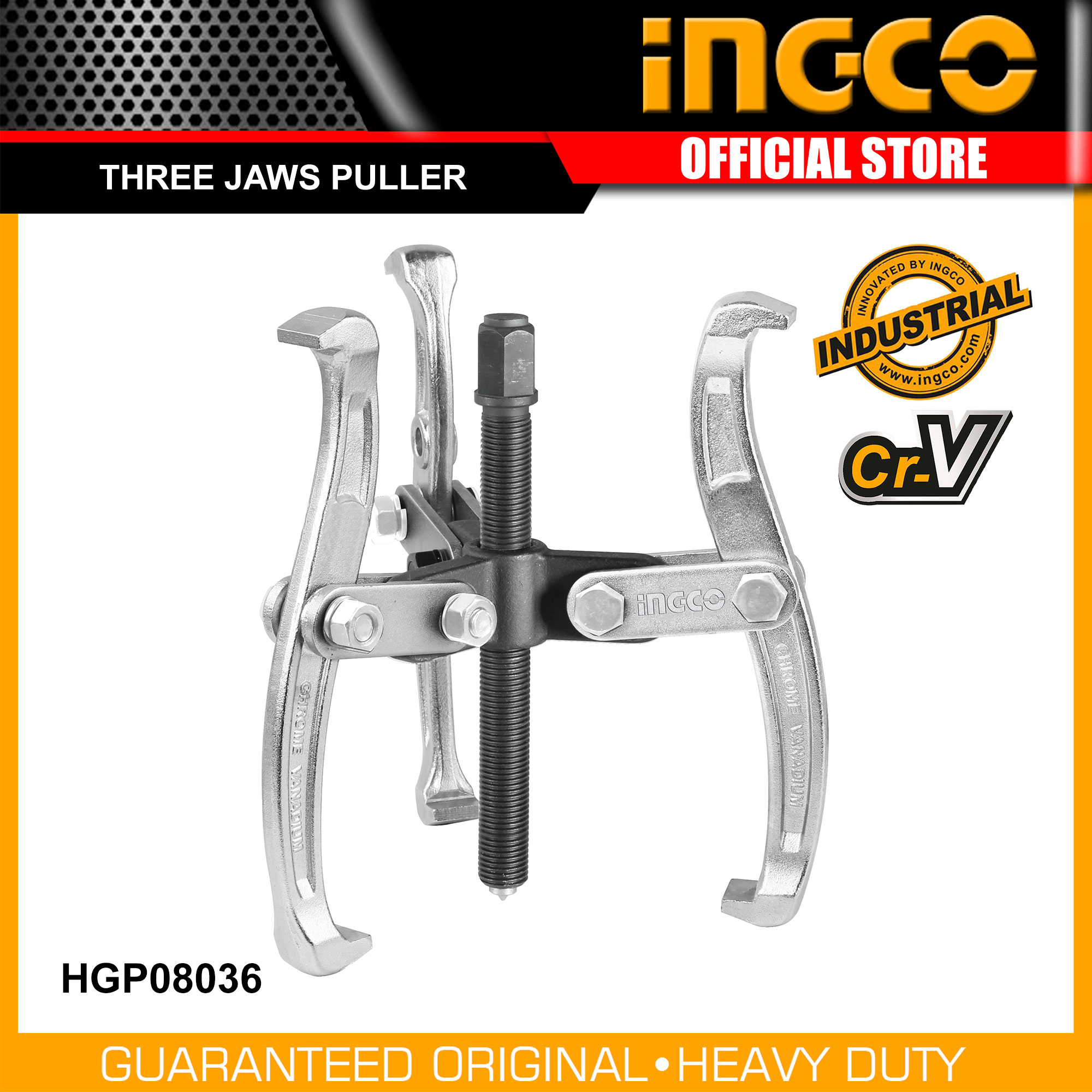 INGCO THREE JAWS PULLER 4″ INDUSTRIAL