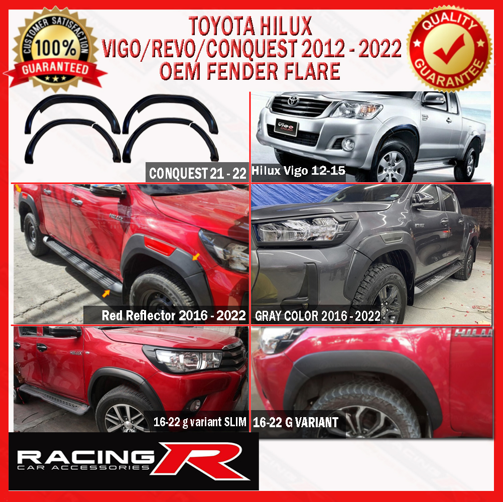 Toyota Hilux Vigo / Revo / Conquest 2012 to 2020 G Variant Fender