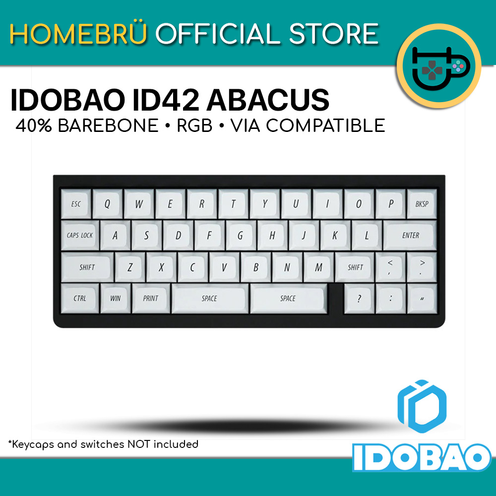 定番，SALE】 IDOBAO ABACUS ID42 40% HOT SWAP 自作キーボード