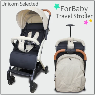 Unicorn Selected T2000A ForBaby Lightweight Portable Folding Stroller Pockit Stroller with FREE MOSQUITO NET