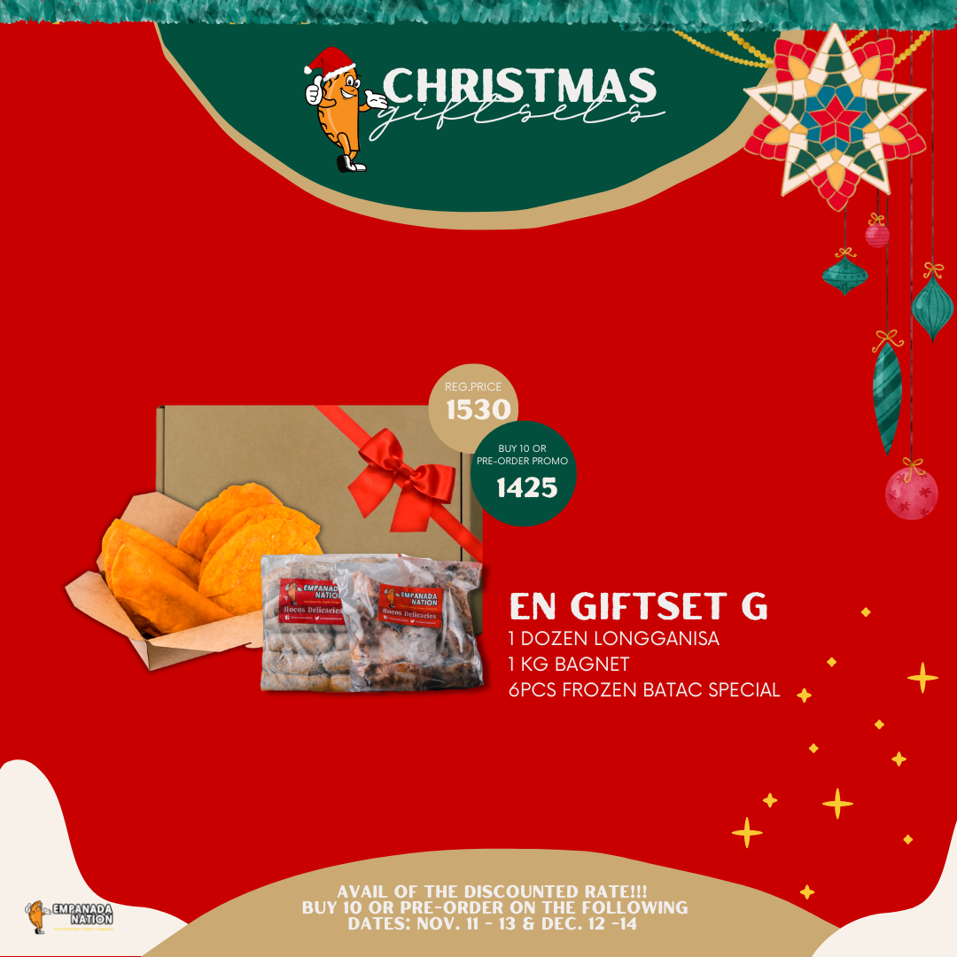EN Giftset G Frozen Special Batac Empanada, Ilocos (1KG