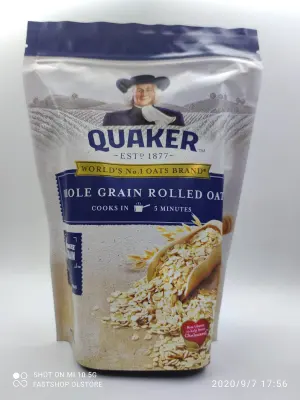 Quaker Whole Grain Rolled Oats 500g