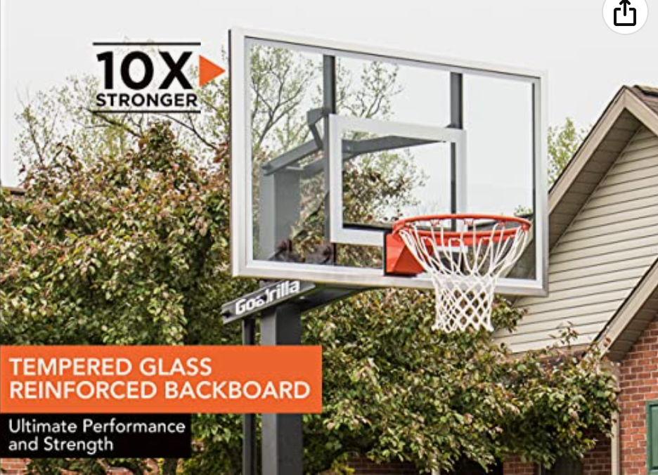 Goalrilla GS54 In Ground Basketball Hoop Backboard Lazada PH