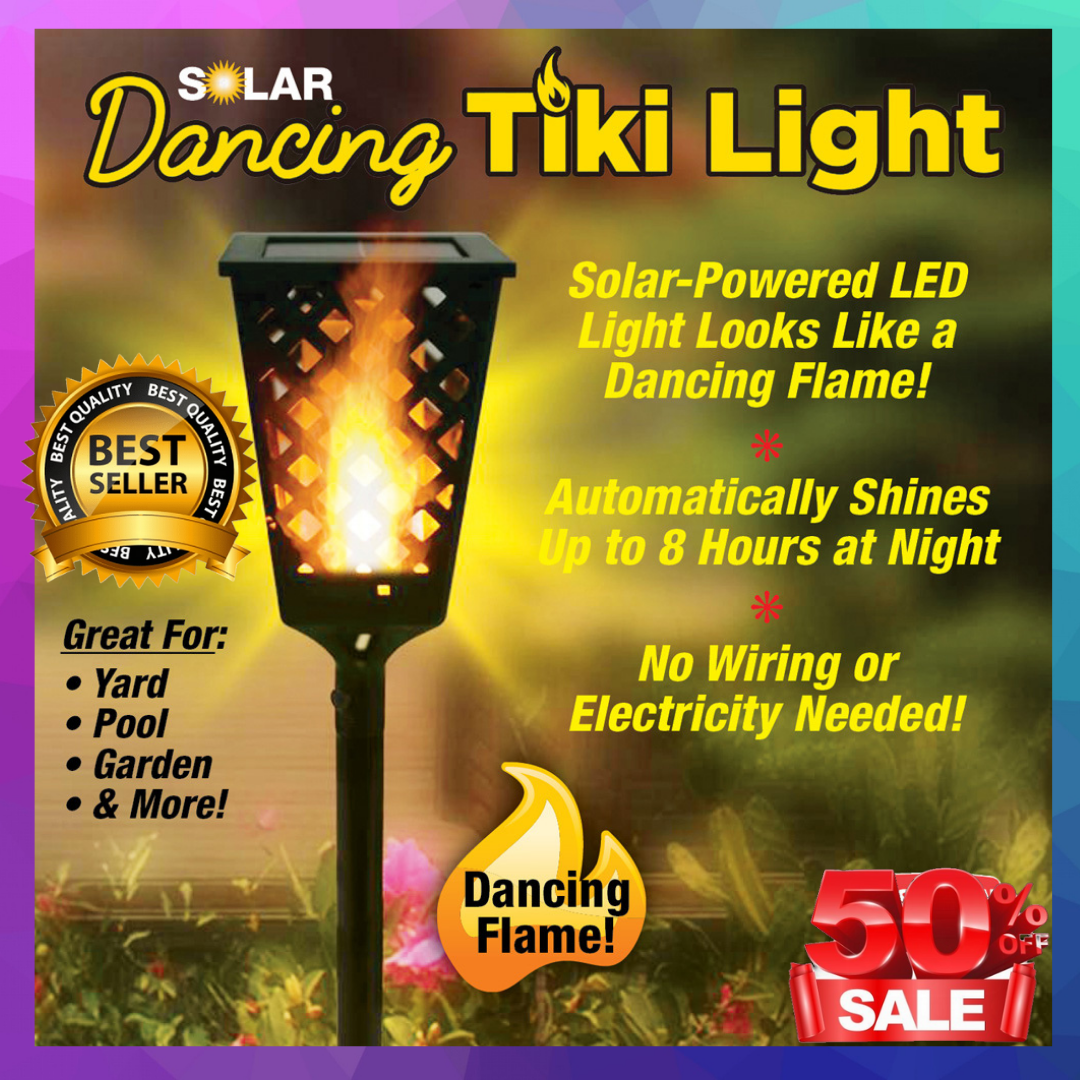 dancing tiki torch light