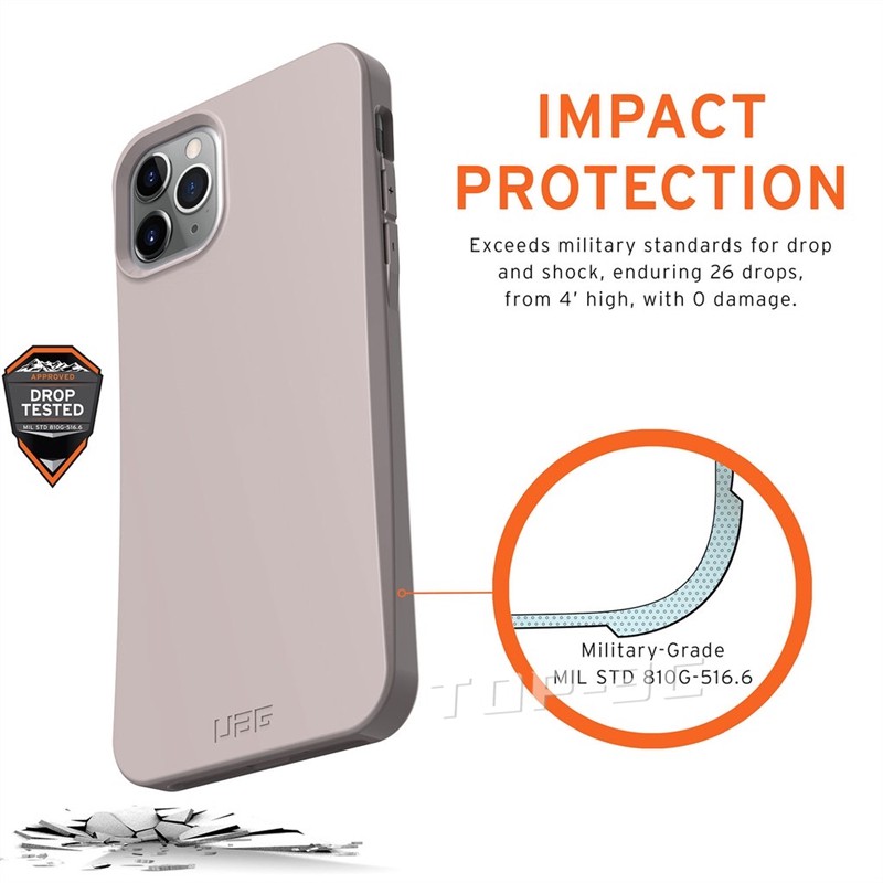 Vỏ silicon UAG iPhone13 12 11 Pro XS MAX XR X iPhone12 Mini 8 7 6 6s Plus Vỏ chống sốc Dropproof Dòng Trailblazer