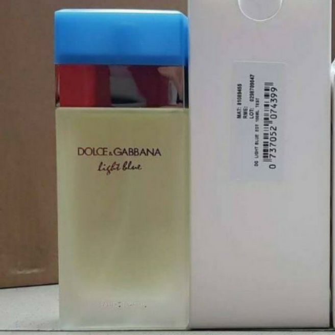 dolce gabbana light blue tester perfume