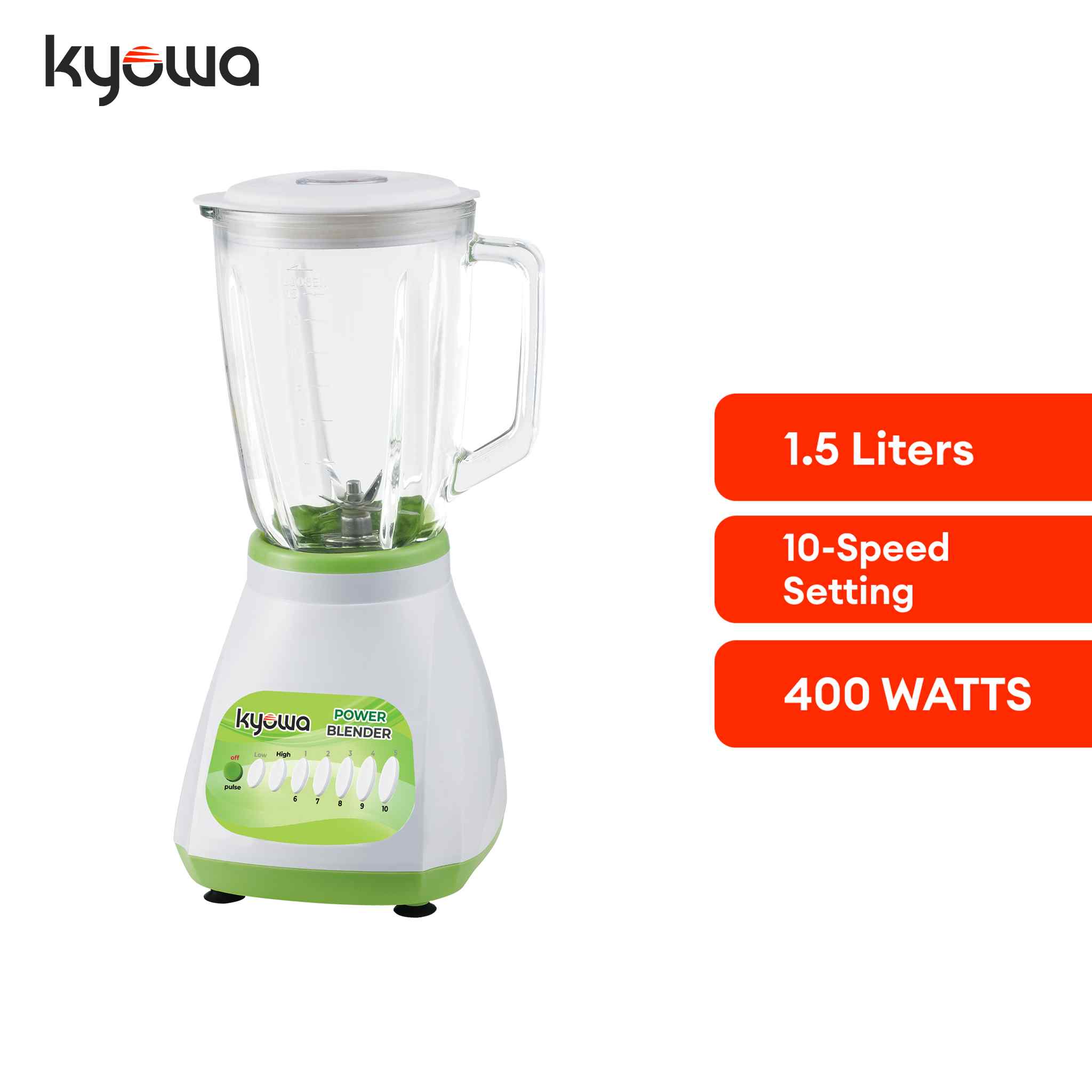 Kyowa Blender with Glass Pitcher 1.5L KW4717 Lazada PH
