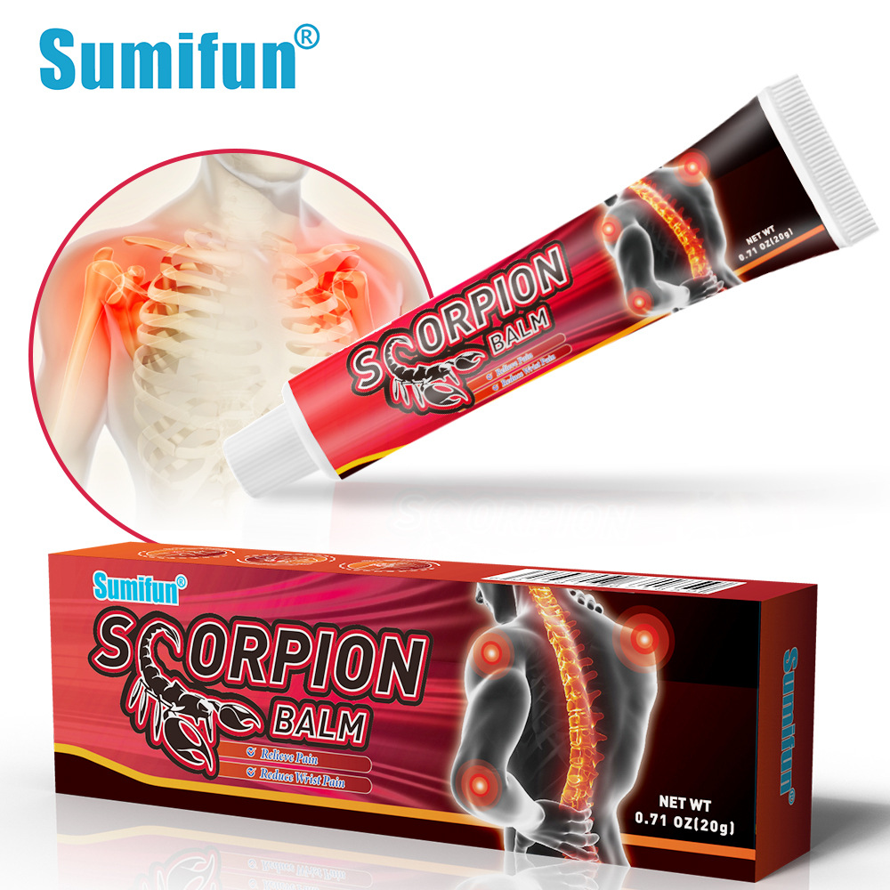 【Very Effective】Scorpion Venom Activating Ointment Pain Ointment Body