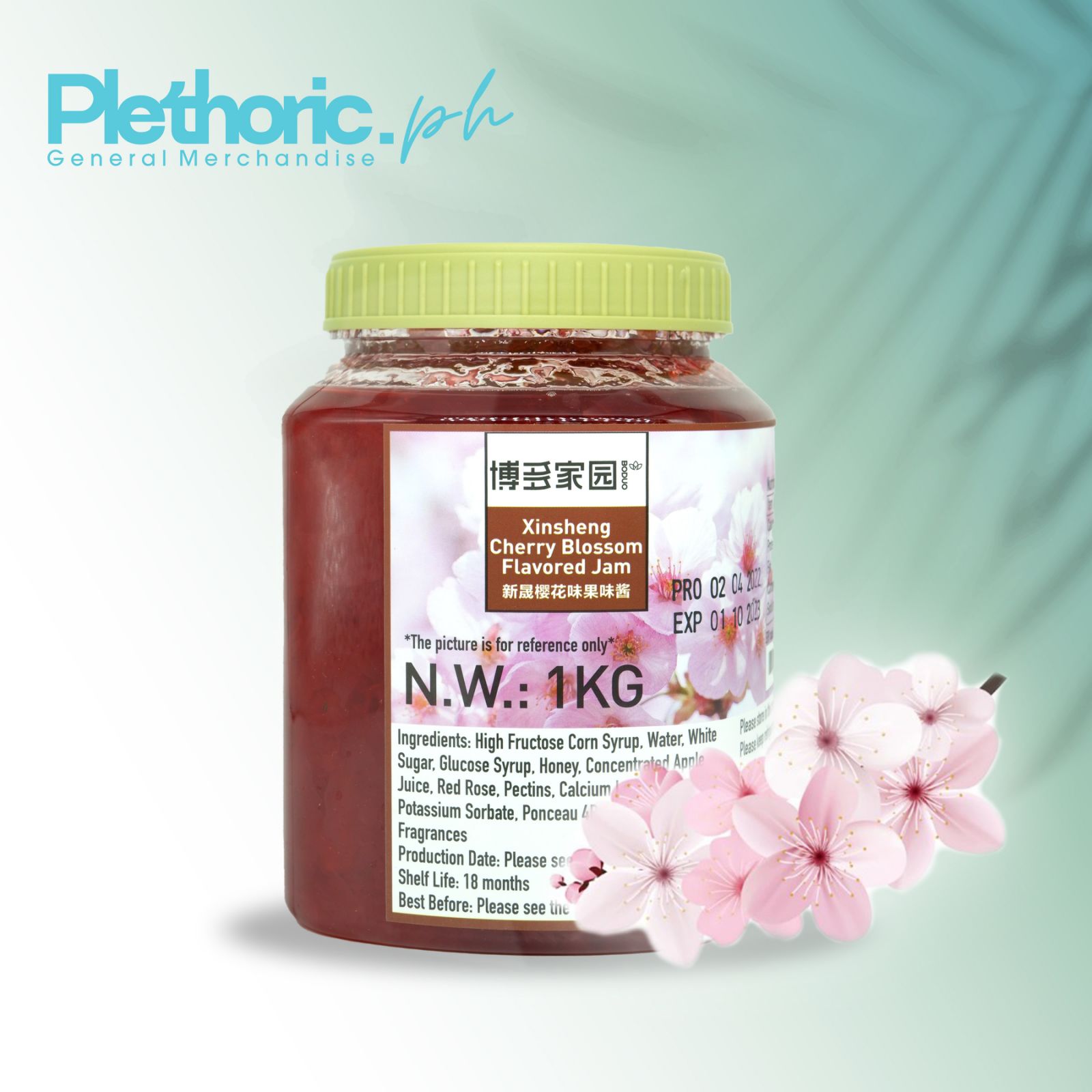 Plethoric Fresh Fruit Flavored Jam, Milk Tea Ingredients, Fruit Tea