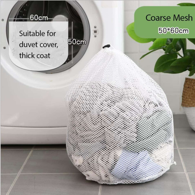Large Laundry Mesh Bag Washing Net For Household Clothing Separation