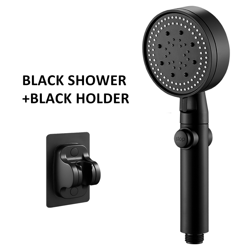 High Pressure Handheld Shower Shower Head With Hose Detachable Shower Head 6 Spray Settings