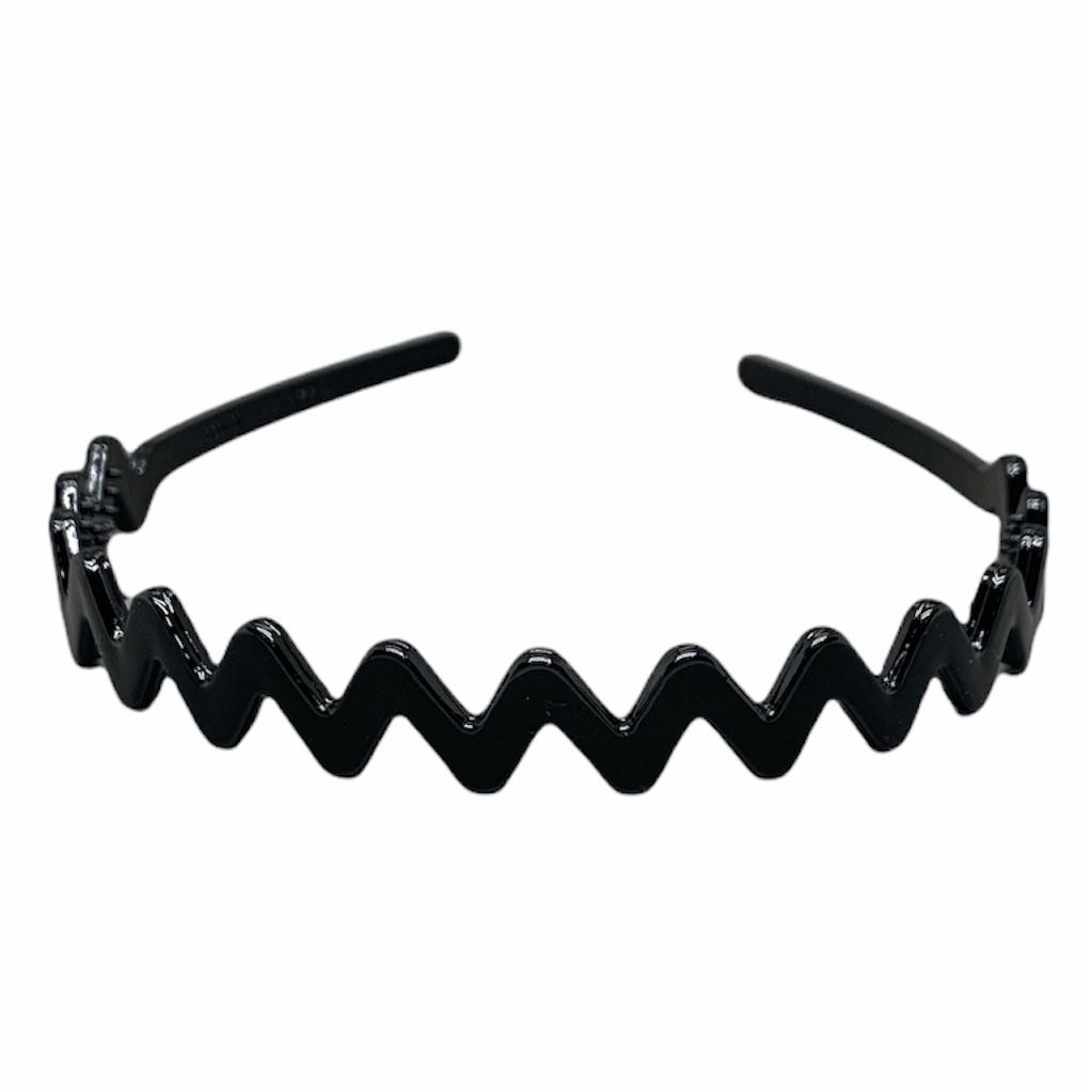 HAIRSTORY Black Zig Zag Headband Lazada PH