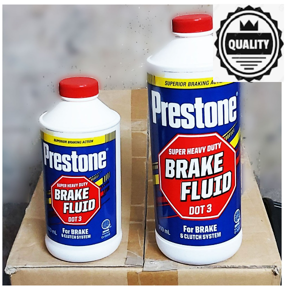 Prestone Brake Fluid 500ml or 900ml Super Heavy Duty DOT3 Break Fluids