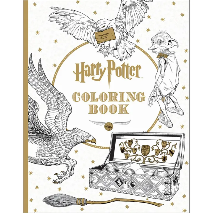 Download 96 Pages Harry Potter Coloring Book Books For Children Adult Secret Garden Series Kill Time Painting Drawing Books Lazada Ph