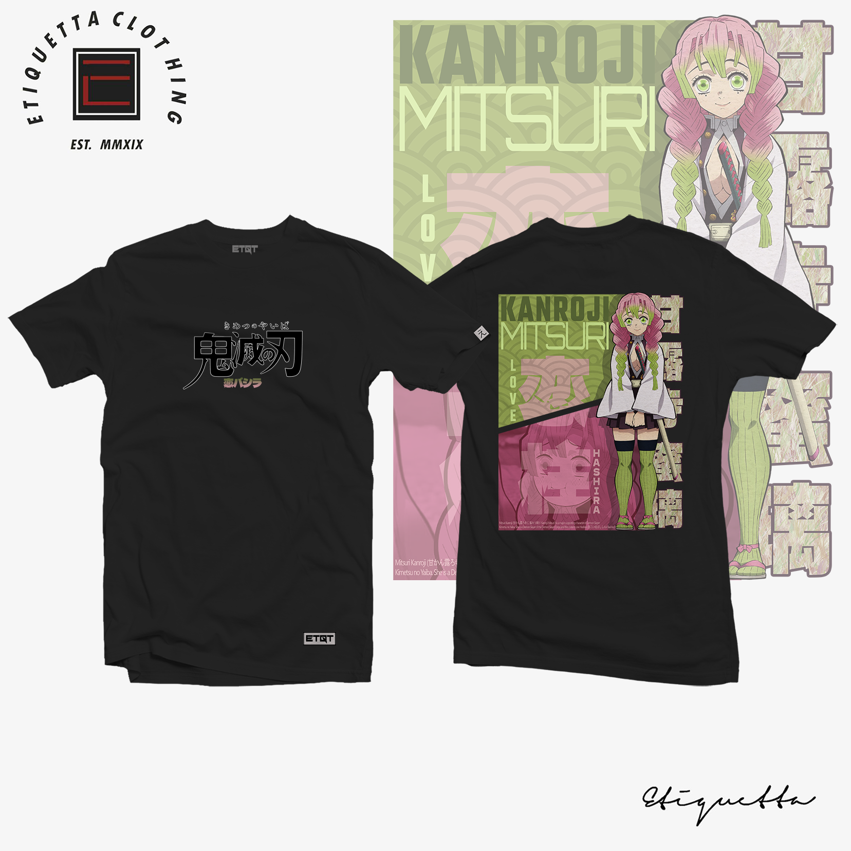 Mitsuri Kanroji Demon Slayer Unisex Shirt mitsuri kanroji, mitsuri