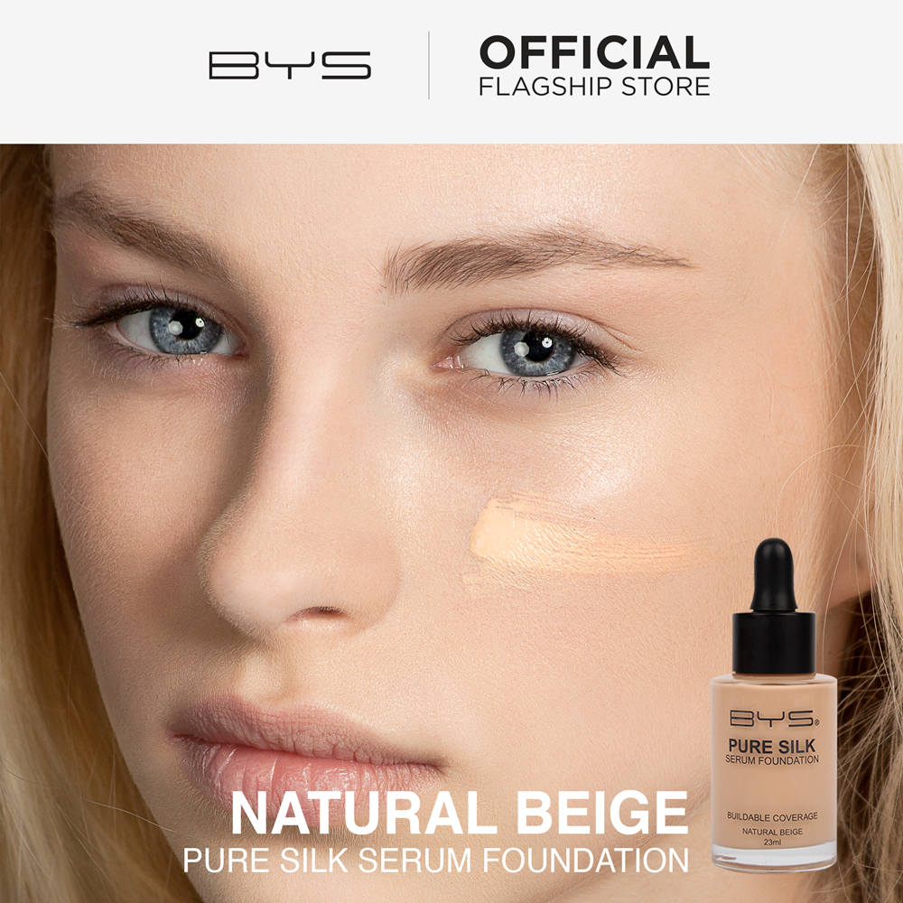 bys pure silk serum foundation