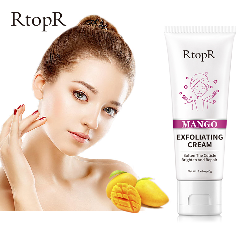 💯 RtopR Mango Exfoliating Cream AntiOxidant Facial Cleanser Whitening