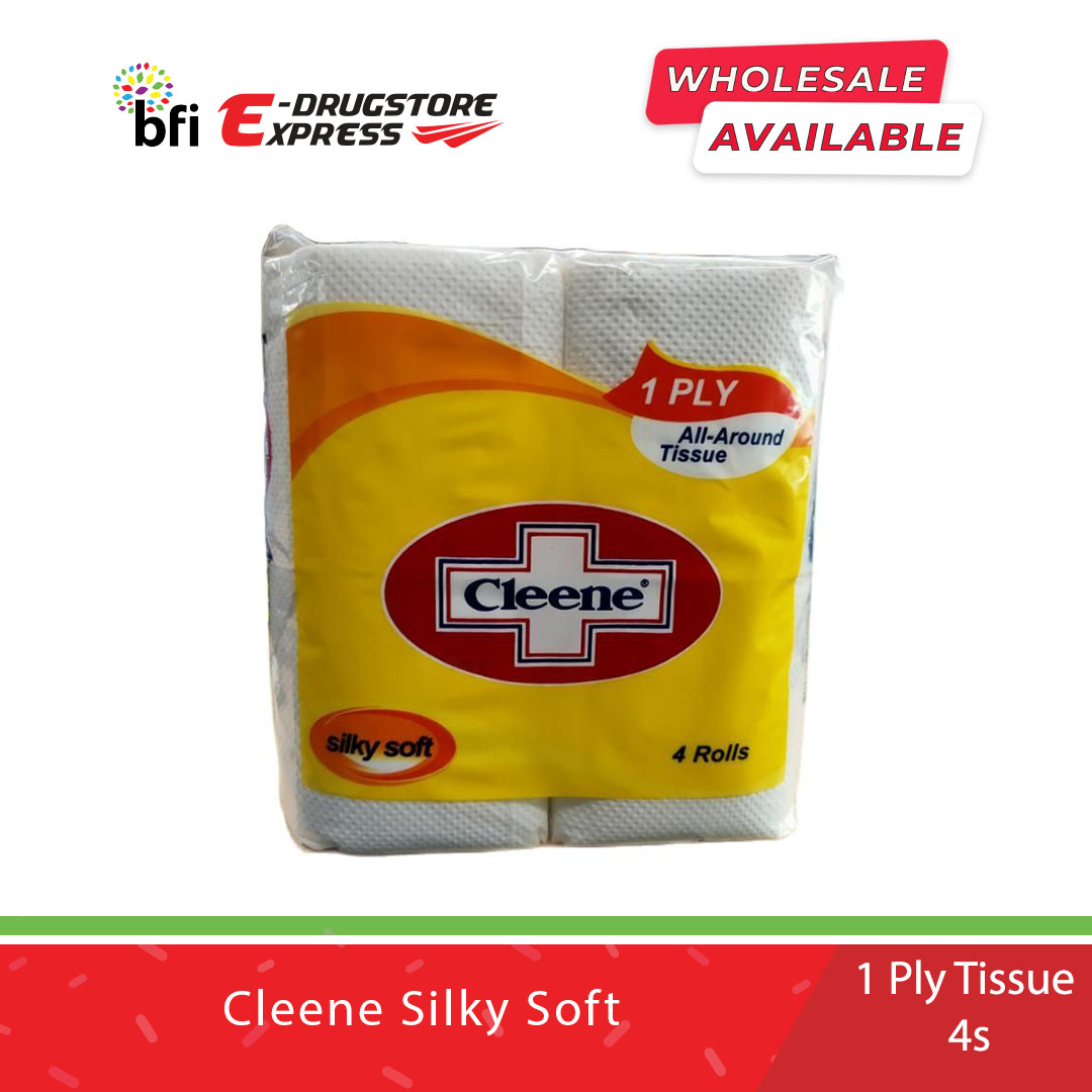 Cleene Tissue Paper All-Around Silky Soft 2ply - Philusa Corporation
