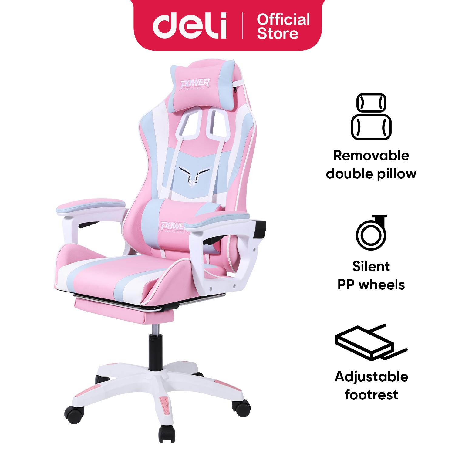 Deli E4927 Computer Chair Gaming Chair Ergonomic Office Chair with