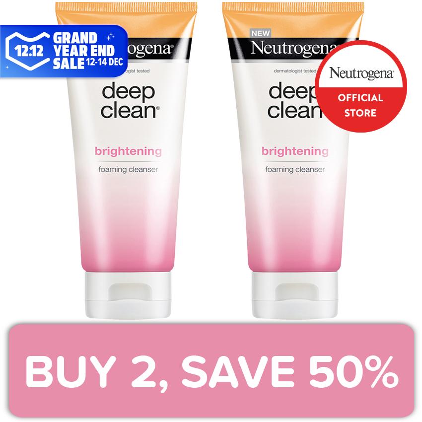 Buy 1 Take 1 Neutrogena Deep Clean Brightening Foaming Cleanser 100g