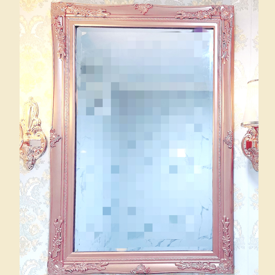 Classic Style Wall Mirror Rose Gold Lazada PH