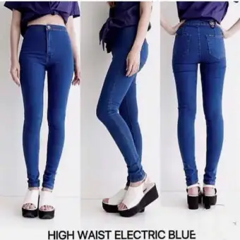 lazada high waist jeans