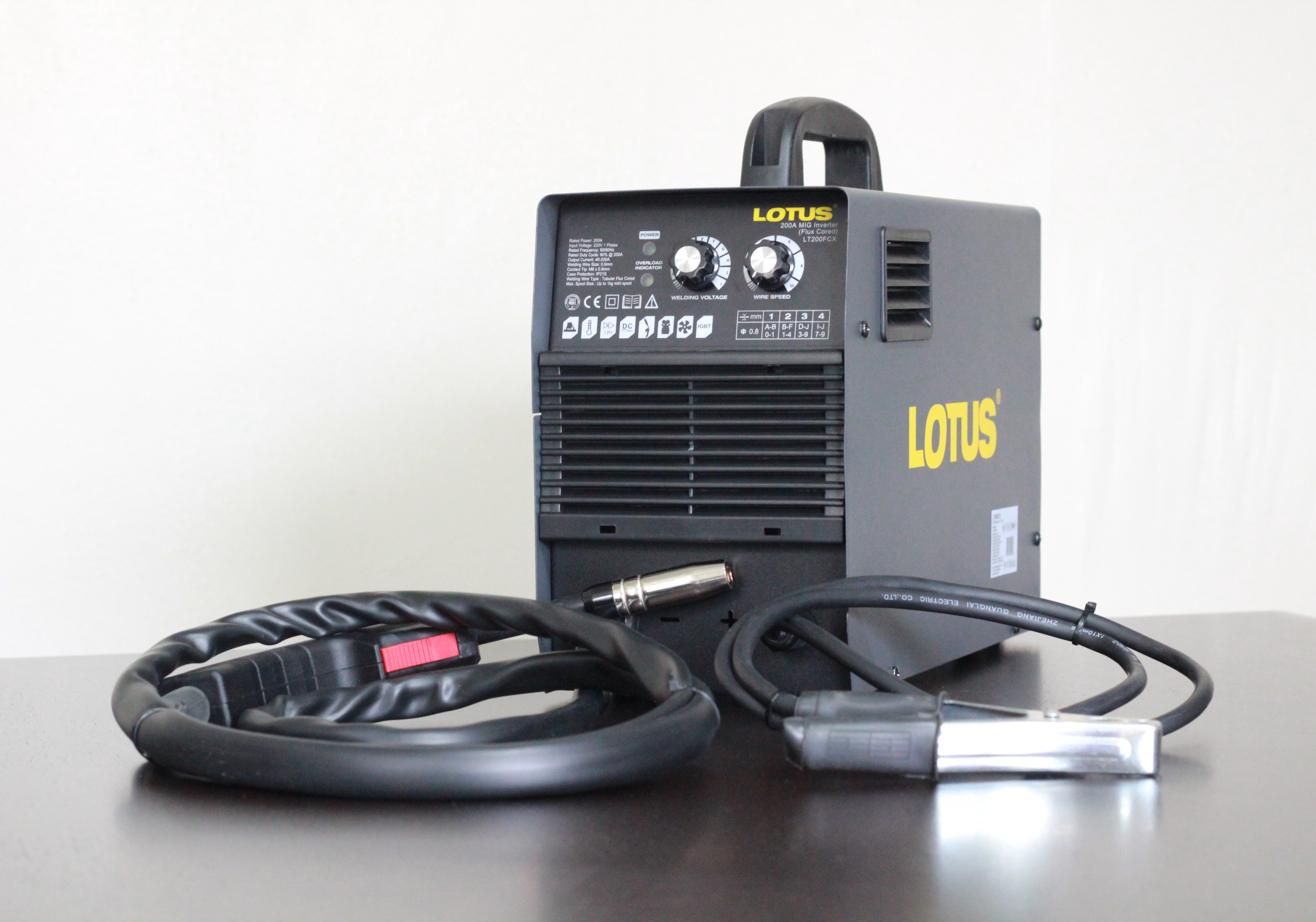 Lotus 200a Mig Inverter Welding Machine( GaslessFlux Cored) LT200FCX