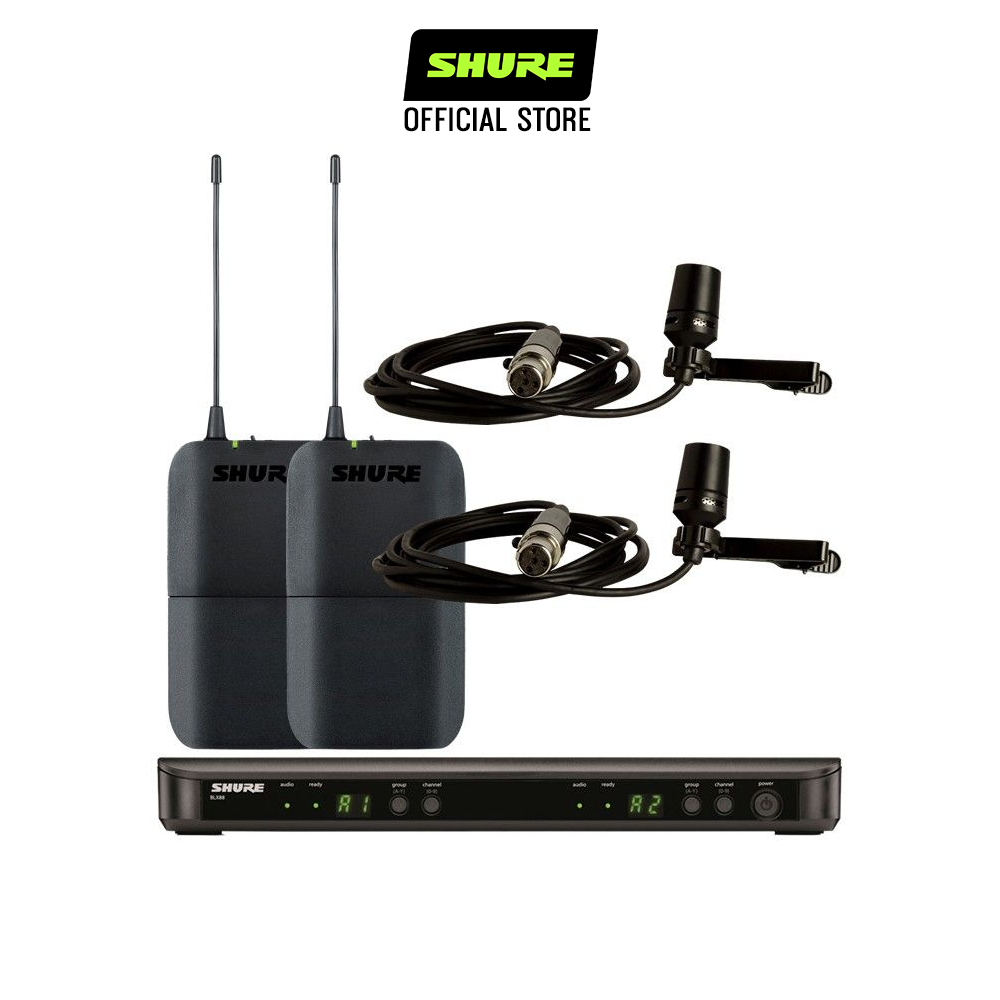 SHURE BLX188A/CVL Dual Lapel Wireless Microphone Lazada PH