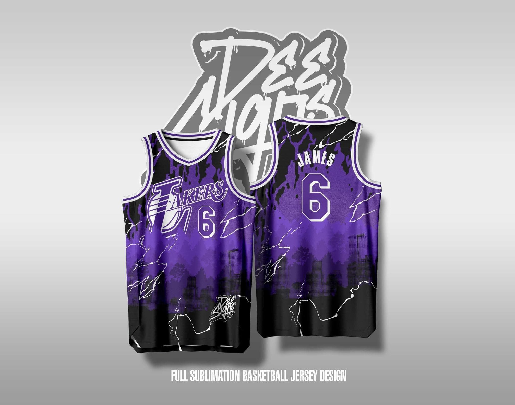 Laker sublimation jersey actual - Philippines NBA Jersey